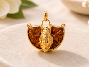 Gauri Shankar Rudraksha Love & Harmony Pendant
