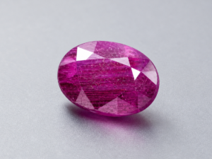 Velvet Flame Ruby Gem