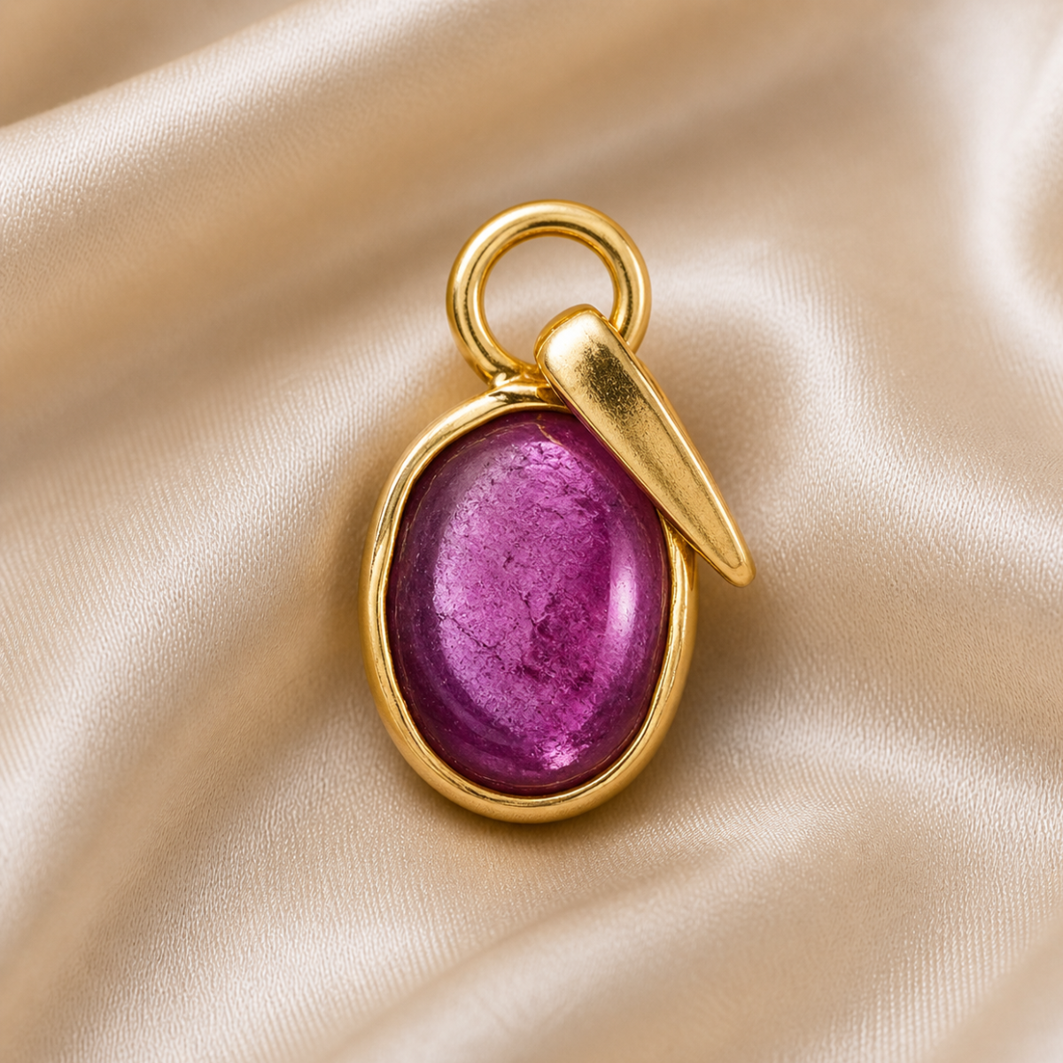 Ruby (Manik) Power & Confidence Pendant