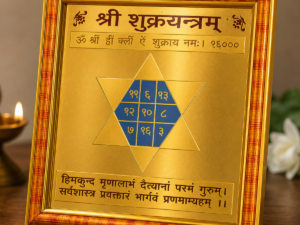 Divine Shukra Yantra Frame (Love & Luxury Energy Booster)