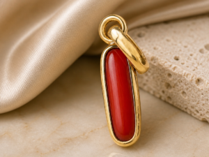 Red Coral (Moonga) Courage & Energy Pendant